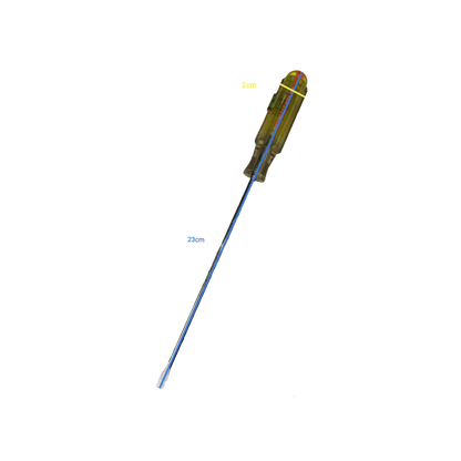 Rubicon Screw Driver Made in Japan featuring a long handle and durable metal tip for precision use
