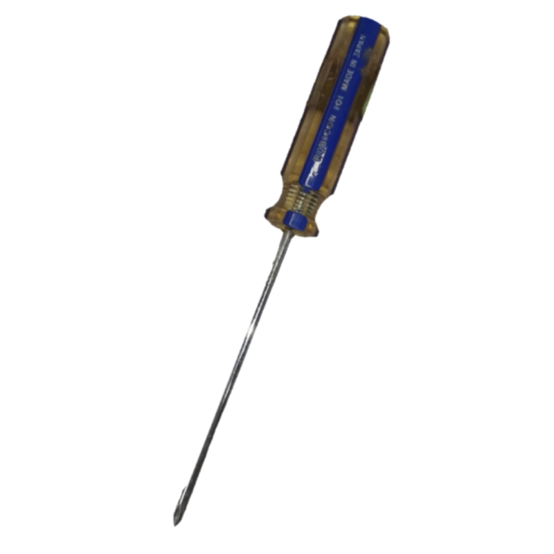 Screw Driver Made in Japan Rubicon with a yellow handle and a durable metal shaft for precision tasks