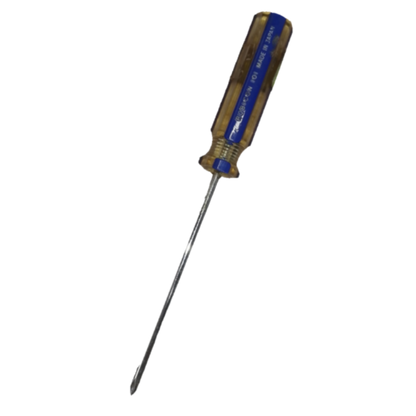 Screw Driver Made in Japan Rubicon with a yellow handle and a durable metal shaft for precision tasks