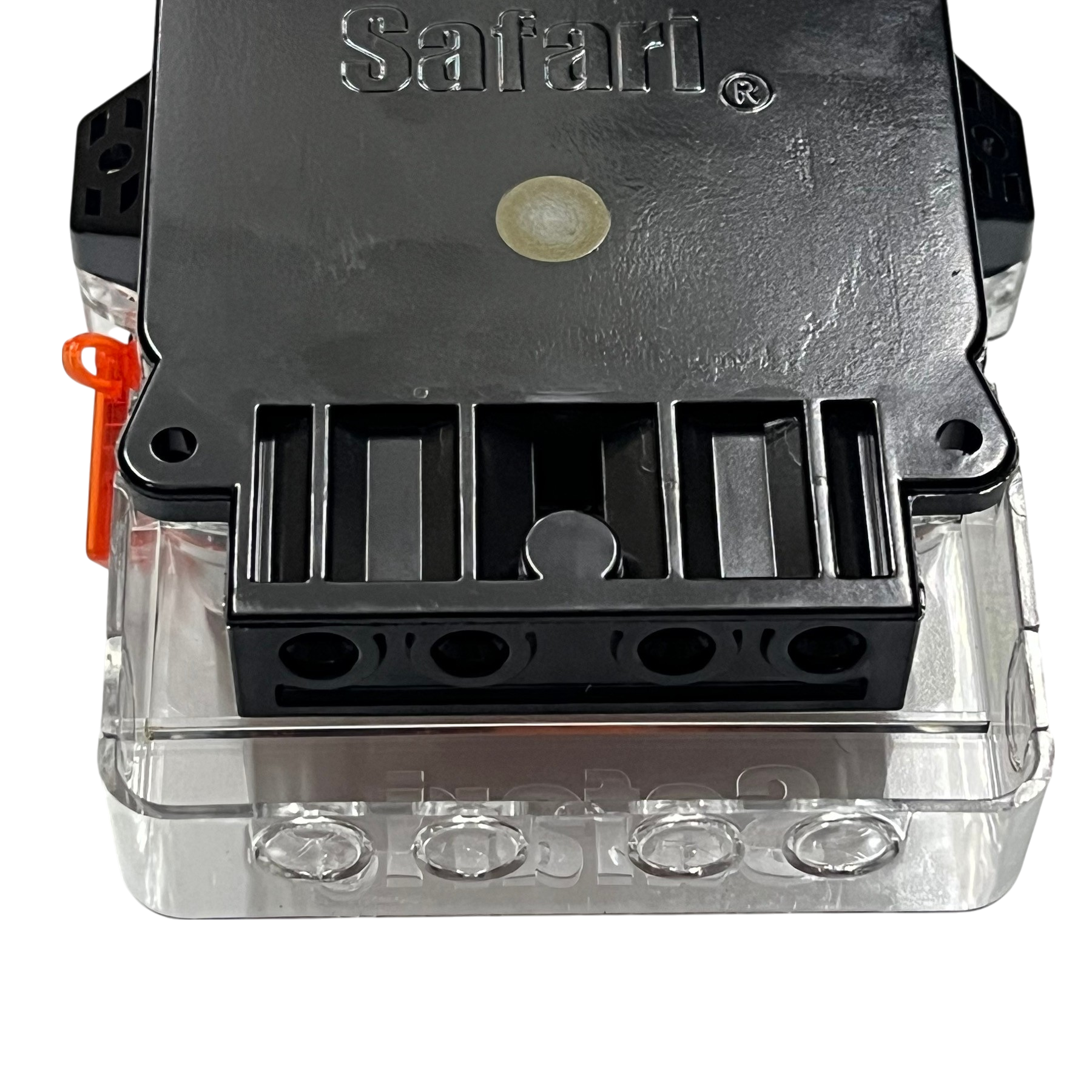 Electx Electrical Supply single phase kwh electric meter with black and transparent casing