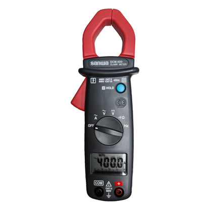 Sanwa Digital Clamp Meter DCM400 Clamp Tester Rating 400A 600V