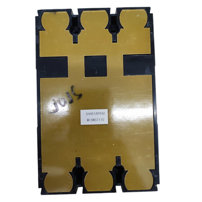 Himel 180A 3 Pole Industrial Circuit Breaker with black and gold electrical contacts