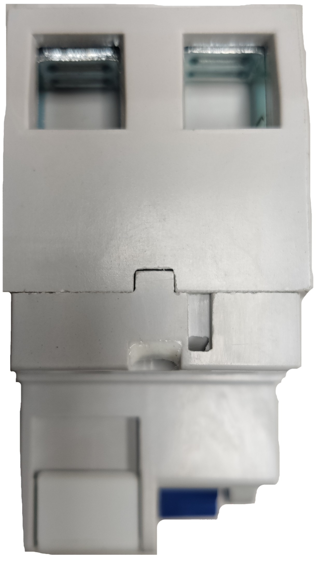 Sassin 2Pole 30ma RCCB Breaker electrical circuitry component in white housing