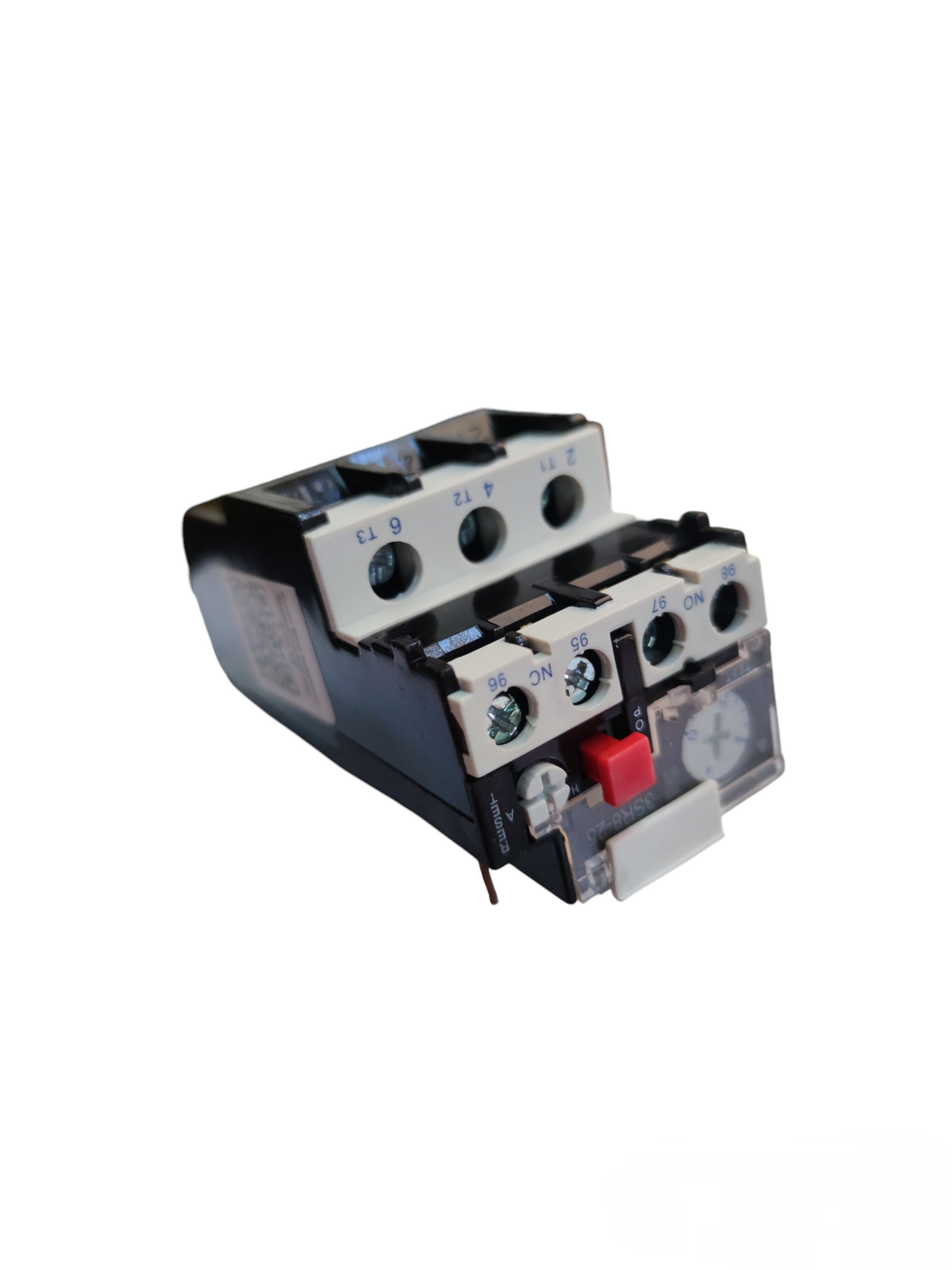 Sassin Overload Relay 9-13A electrical component with adjustable settings and multiple connection points