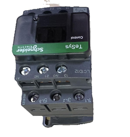 Schneider 12A Magnetic Contactor 220V - LC1D12 for efficient electrical control applications