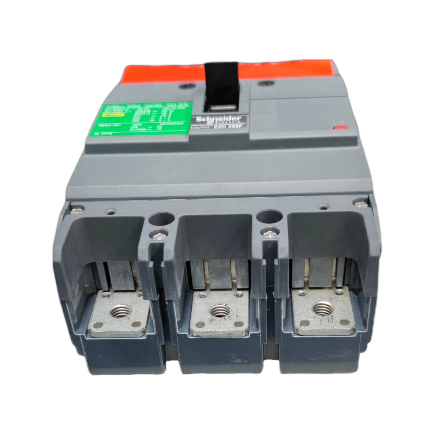 Schneider 160A 3 Pole Breaker Industrial 250AF with durable housing for reliable electrical protection