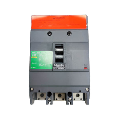 Schneider 160A 3 Pole Breaker Industrial 250AF with a adjustable trip setting for industrial applications