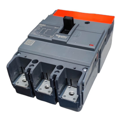 Schneider 160A 3 Pole Industrial Circuit Breaker with durable construction for electrical protection