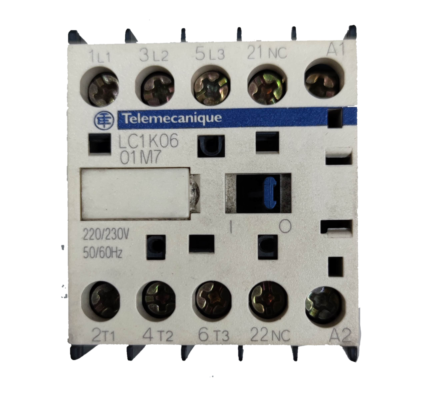 Telemecanique 20A 220V LC1K0601M7 Square D electrical power contactor switch block