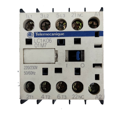 Telemecanique 20A 220V LC1K0601M7 Square D electrical power contactor switch block