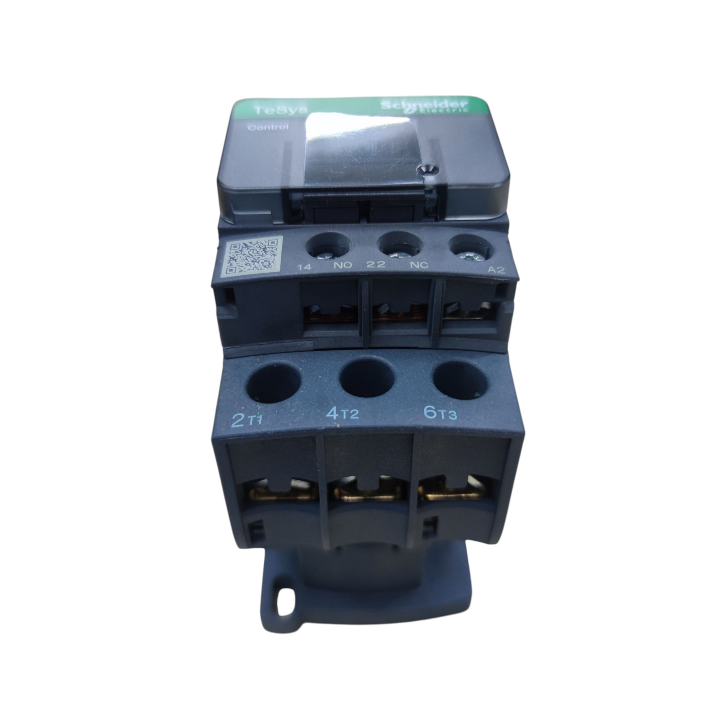 Schneider 32A Magnetic Contactor 220V with wiring terminals for electrical control applications