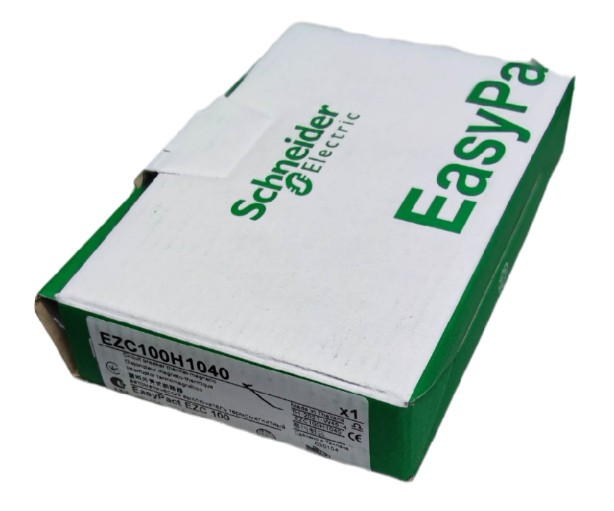 Schneider EasyPact boxed 40A 1 Pole Industrial Circuit Breaker 25KAIC electrical part packaging