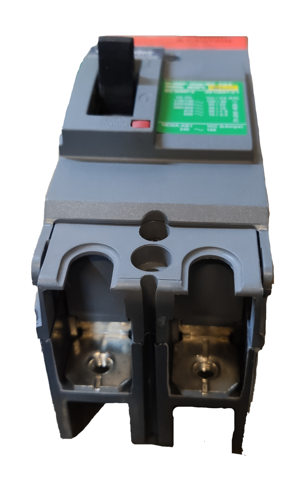 Schneider 75A Single Phase Industrial Type 25KAIC circuit breaker for electrical protection