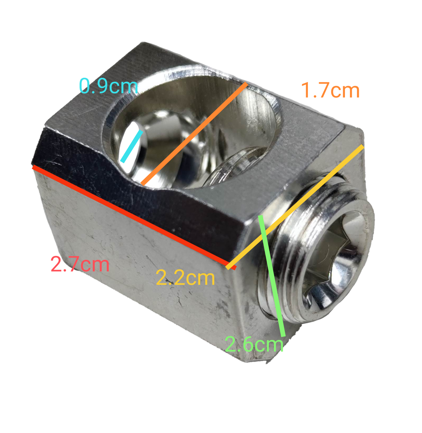 Schneider Mechanical Lugs for EZC250H electrical circuitry part with metal finish and precise dimensions