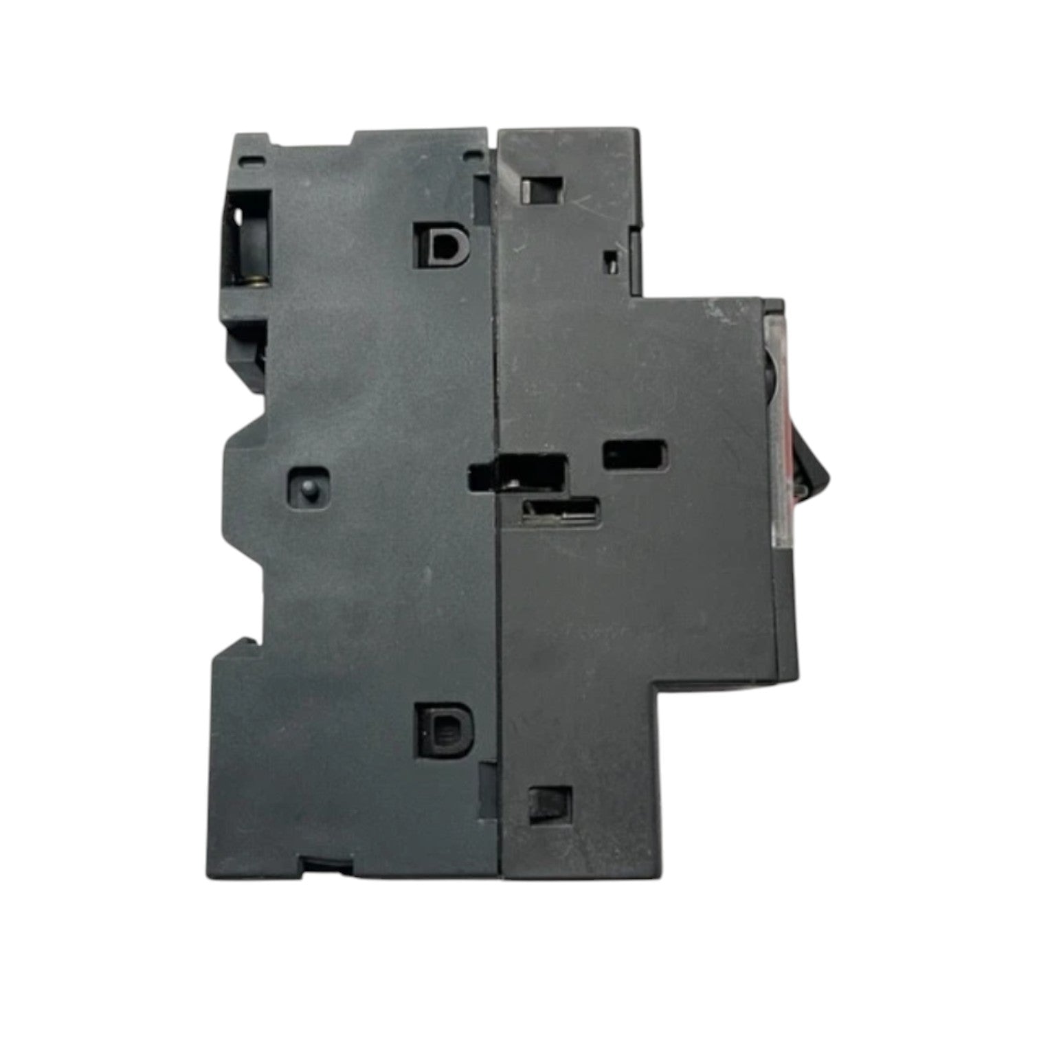 Schneider TeSys 3 phase breaker 4A-6.3A 690V black modular three pole DIN rail mount unit