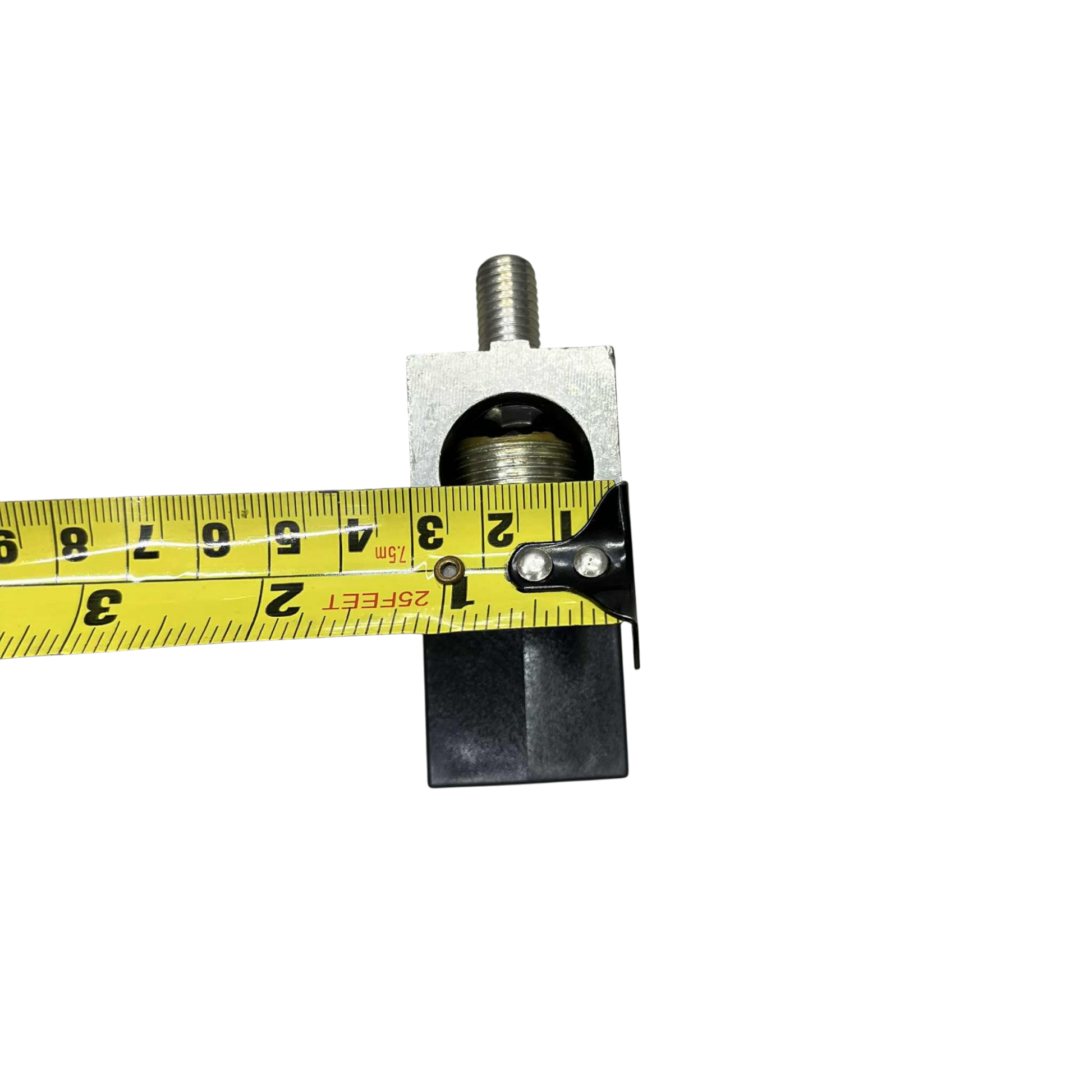 Schneider EZC400N Ampere Frame with a measurement tape for accurate sizing