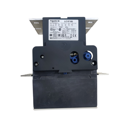 Schneider Magnetic Contactor 185A 220V for industrial electrical applications with mounting options