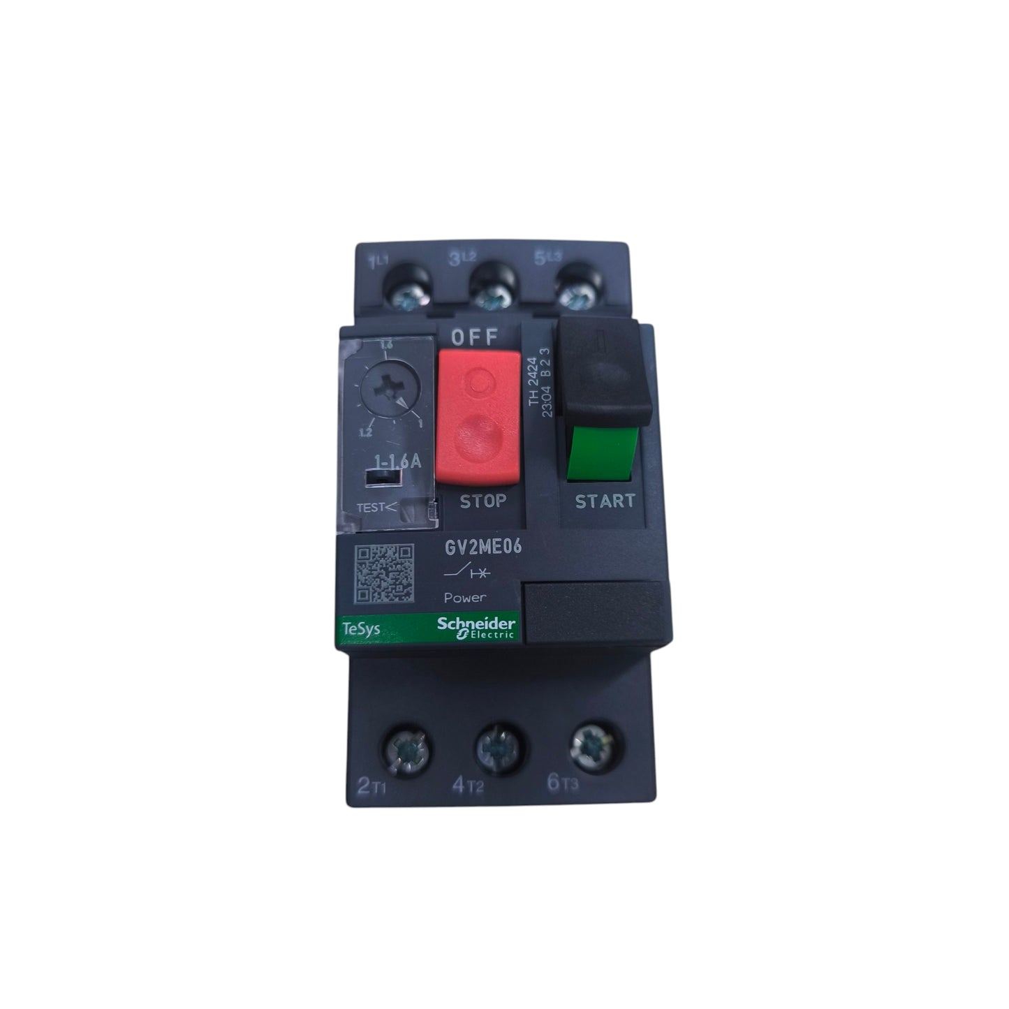 Schneider Motor Protection Breaker 3P 690V with On/Off switch and adjustable settings