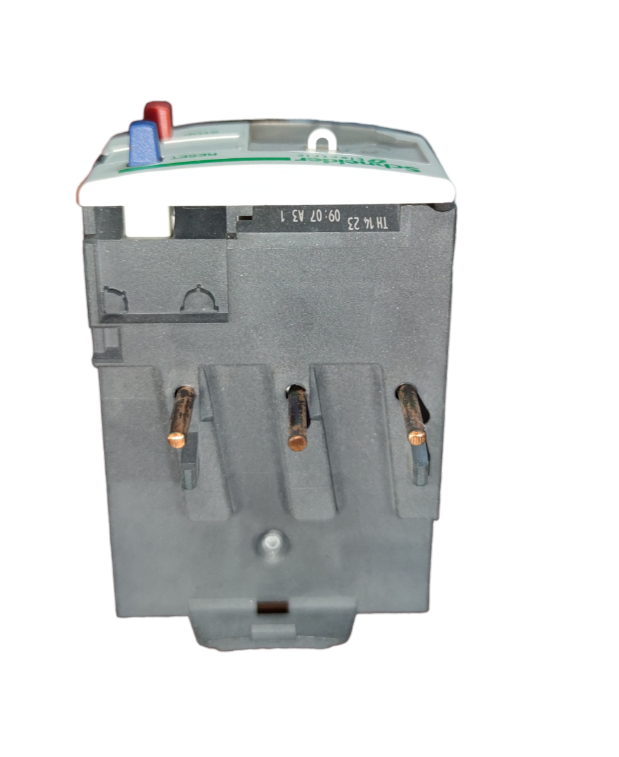 Overload Relay LRD06 Schneider with three copper terminals for circuit protection
