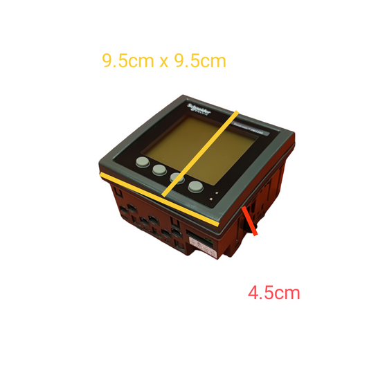 Schneider Power Meter PM2230 Easy Logic electrical tester with digital display and control buttons