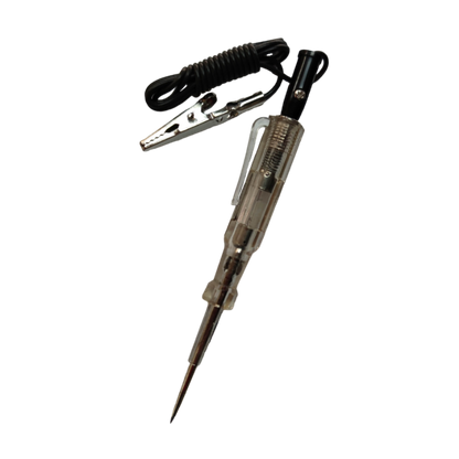 Rubicon Screw Driver Made in Japan with clear body and alligator clip for electrical testing