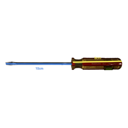Rubicon Screw Driver Made in Japan with a clear yellow and blue color-coded shaft for easy identification