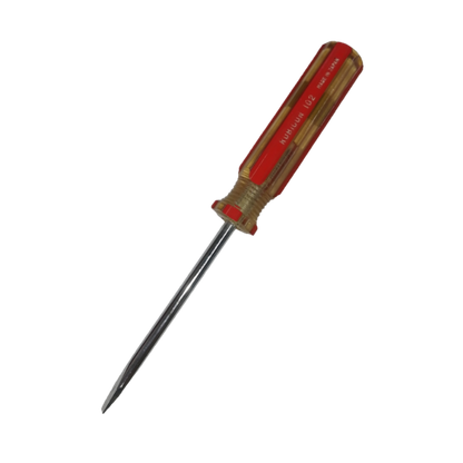 Screw Driver Made in Japan Rubicon with a durable red handle and precision blade
