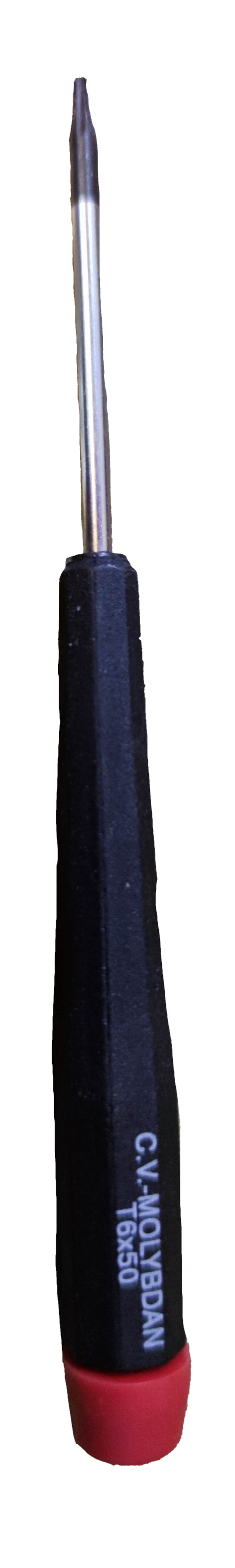 Japan Screw Driver T-6 x 50 with a comfortable black handle for precision tasks