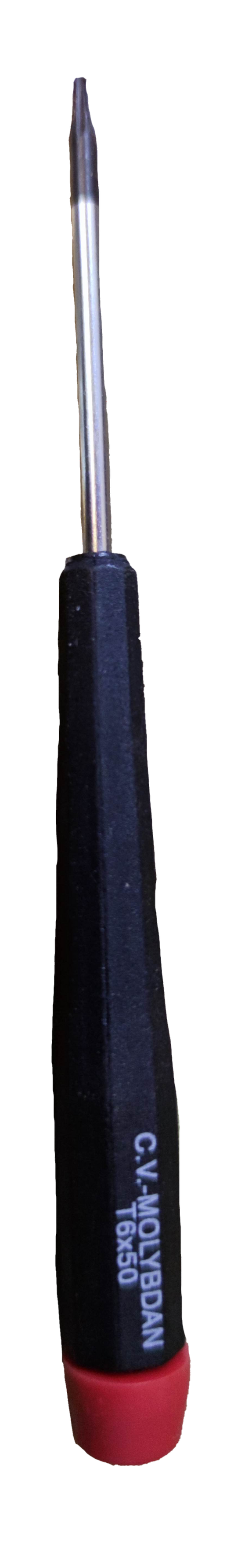 Japan Screw Driver T-6 x 50 with a comfortable black handle for precision tasks