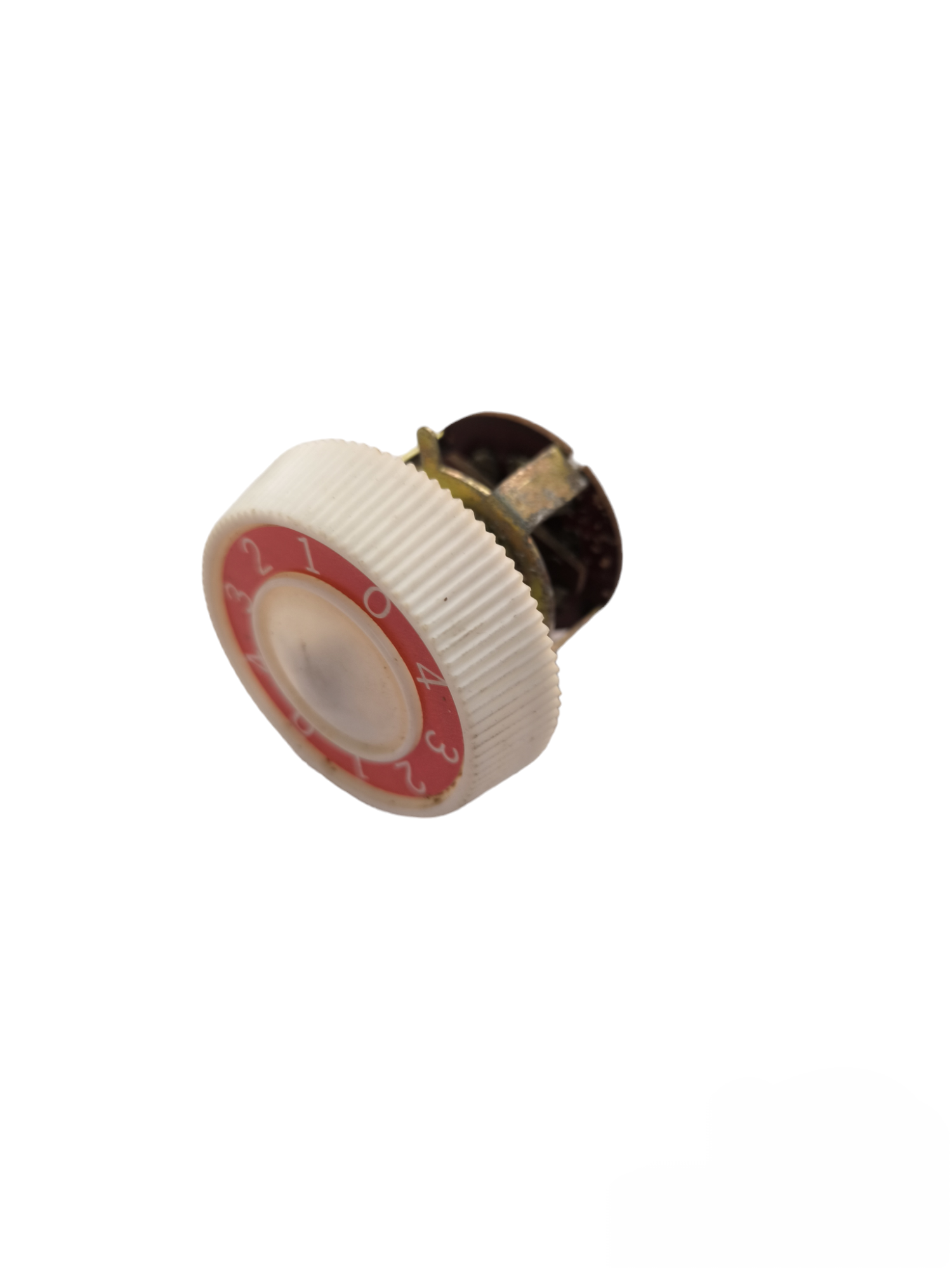 Selector Switch 3A 220V with white and red dial for power points and switches