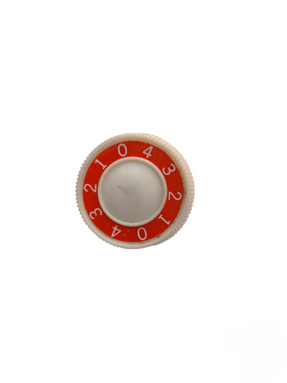 Selector Switch 3A 220V rotary dial switch with red and white design for power control
