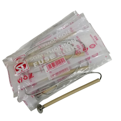 SGM Thomson Type K fuse link 8A ceramic fuse links with wire leads in original plastic packaging