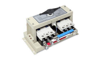 Shihlin 1600A 3Pole 130 KAIC 220V ATS automatic transfer switch module with three poles and bus bars