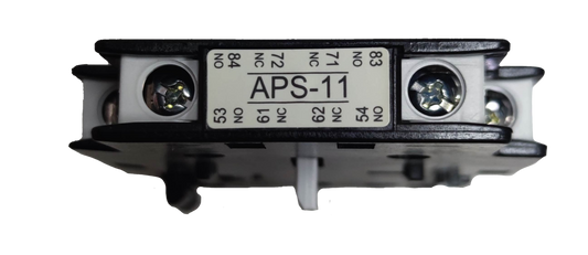 Shihlin Auxiliary Contact 1NO-1NC APS-11 electrical circuitry part with screw terminals