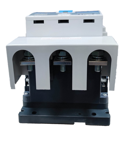 Shihlin Magnetic Contactor 200A 220V with three terminals and sturdy black and white casing