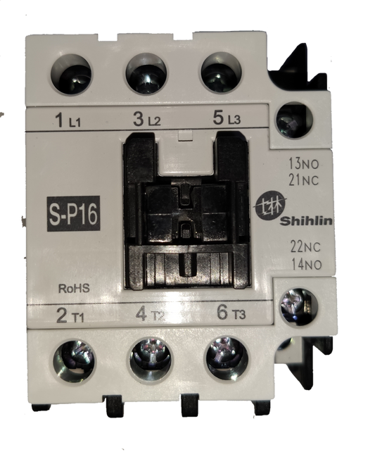 Electx Electrical Supply Magnetic Contactor 20A 220V white electrical component with multiple connection terminals
