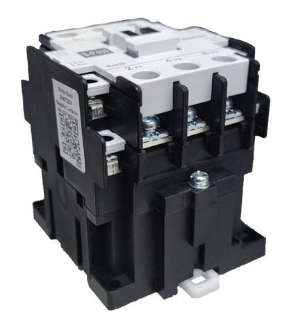 Shihlin Magnetic Contactor 40A 220V electrical component with black and white housing for circuitry