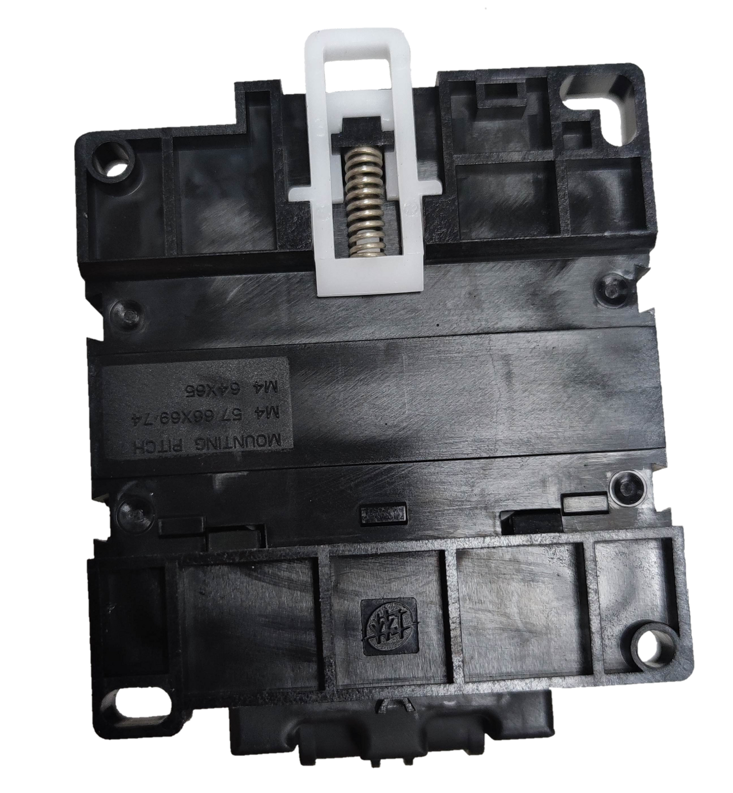 Shihlin Magnetic Contactor 40A 220V electrical component with black plastic casing and white spring mechanism