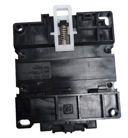 Shihlin Magnetic Contactor 40A 220V electrical component with black plastic casing and white spring mechanism