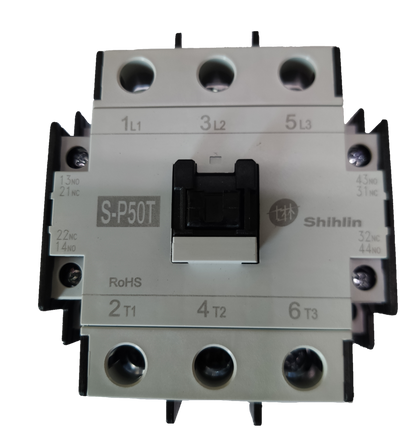 Shihlin Magnetic ContactorS-P50T industrial electrical switch with multiple connection points