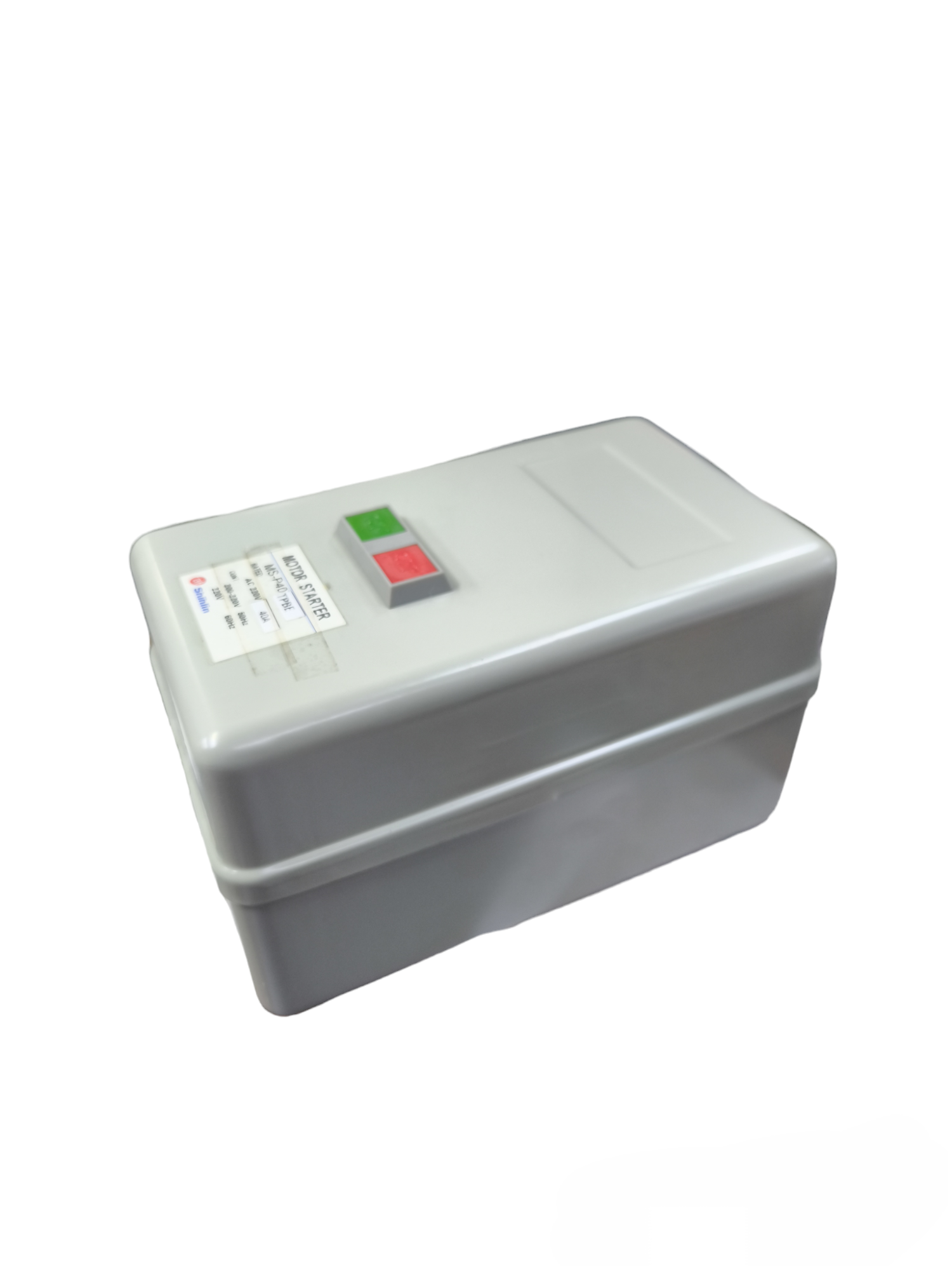 Shihlin Magnetic Starter 40A 15HP 220V enclosed in gray plastic housing with green and red buttons
