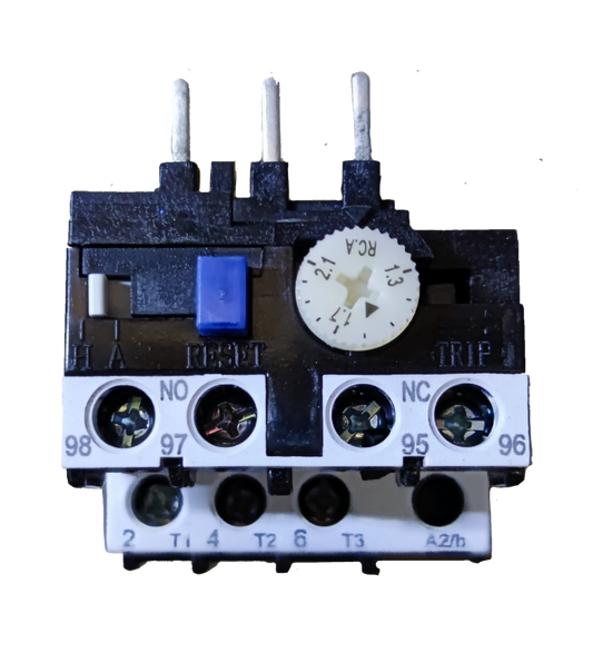 Shihlin Overload Relay 1.7A 220V electrical component with adjustable dial and terminal screws