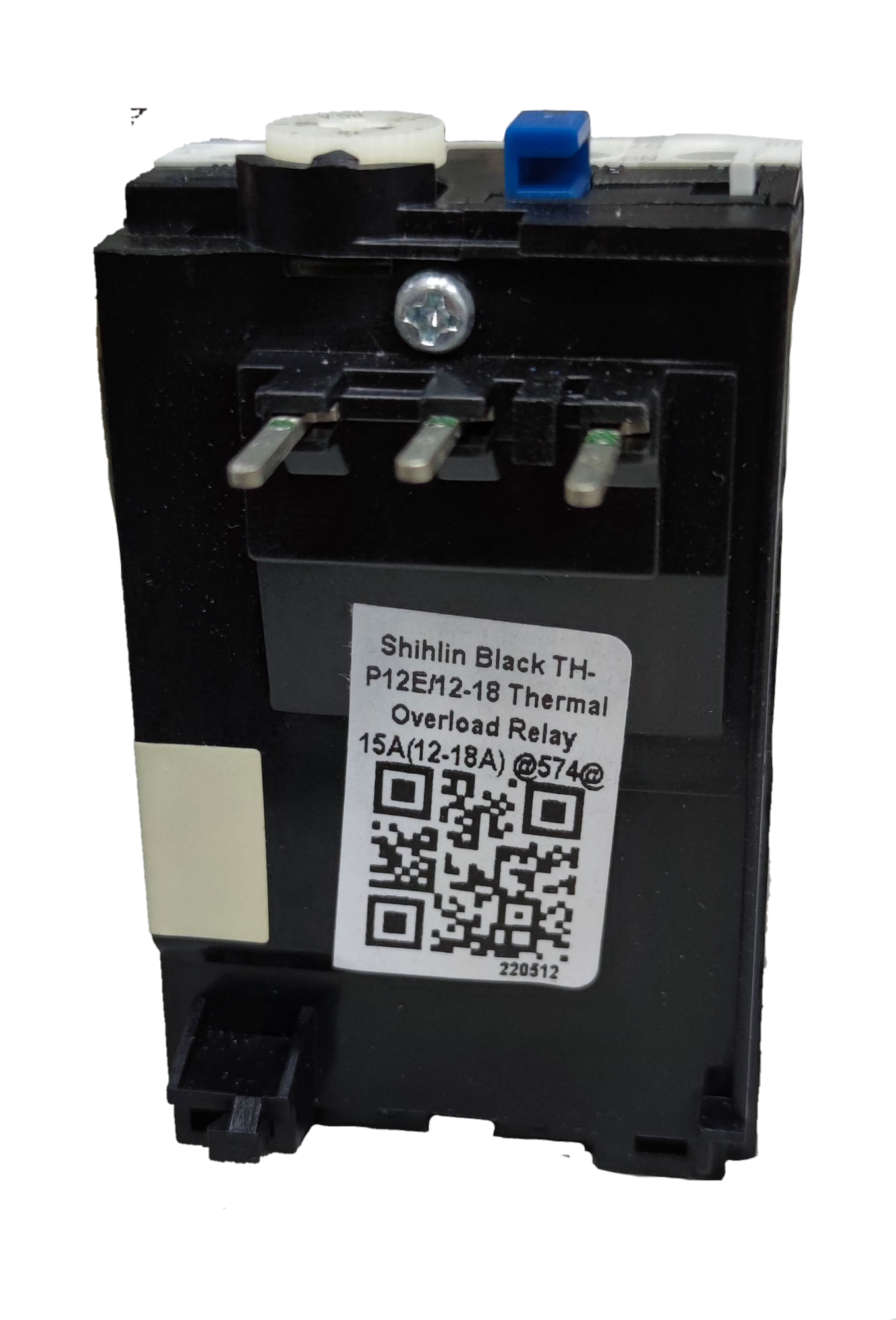 Shihlin Overload Relay 15A 220V black thermal overload protection device for electrical circuitry