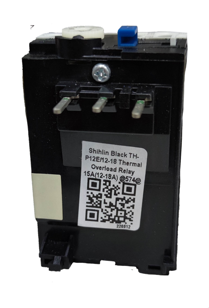 Shihlin Overload Relay 15A 220V black thermal overload protection device for electrical circuitry