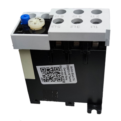 Shihlin Overload Relay 15A electrical component with adjustment dial and multiple connection ports