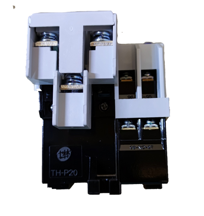 SHIHLIN Overload Relay 33A electrical circuitry part with white and black housing and metal terminals