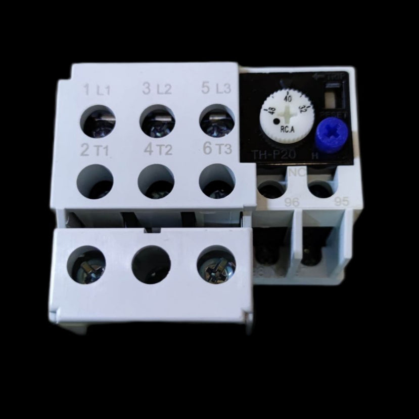 Shihlin Overload Relay 40A electrical circuitry part with multiple wiring terminals and adjustment dial