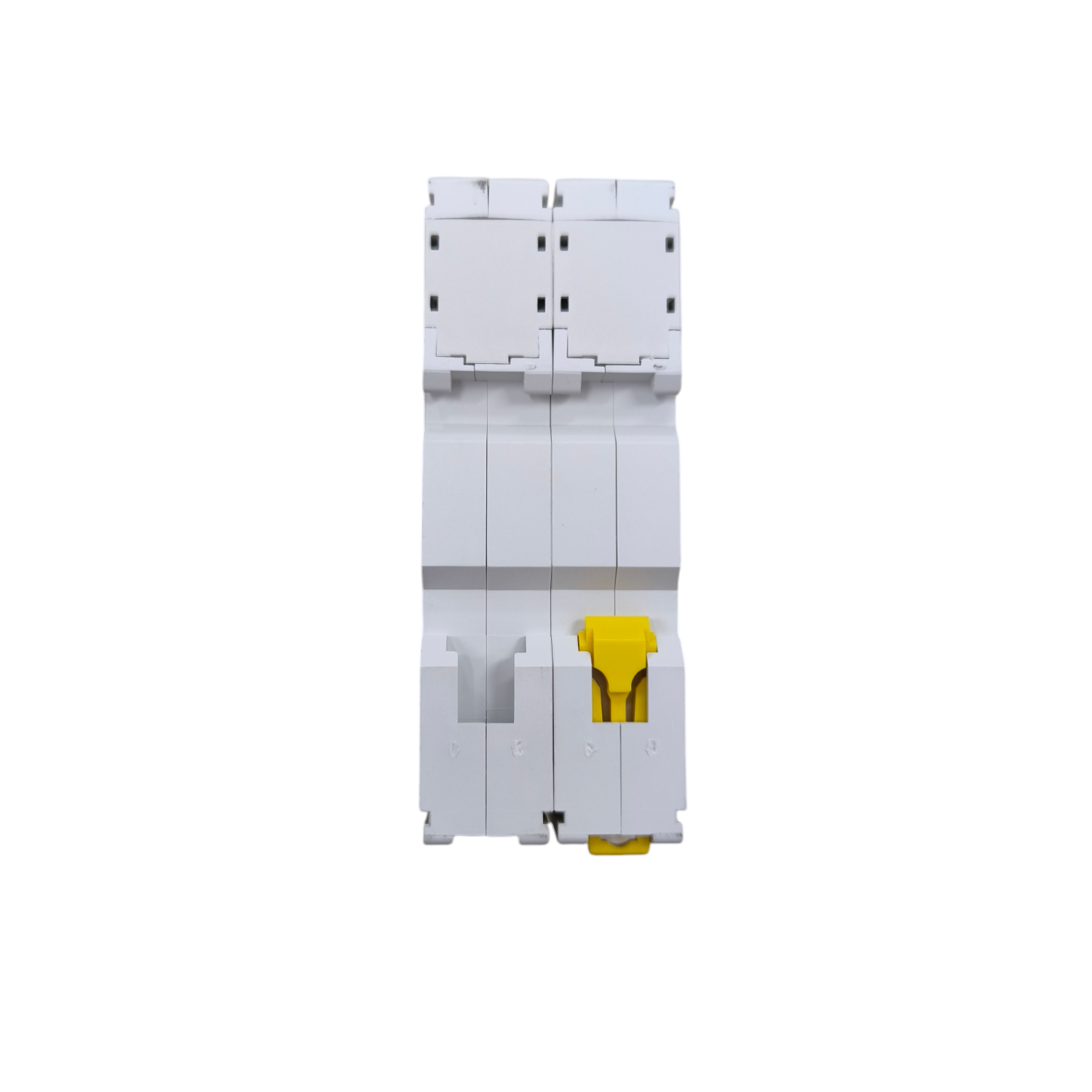 Shihlin uninterrupted power supply Surge Protective Device SPD with white casing and yellow switch