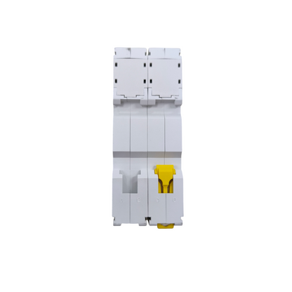 Shihlin uninterrupted power supply Surge Protective Device SPD with white casing and yellow switch