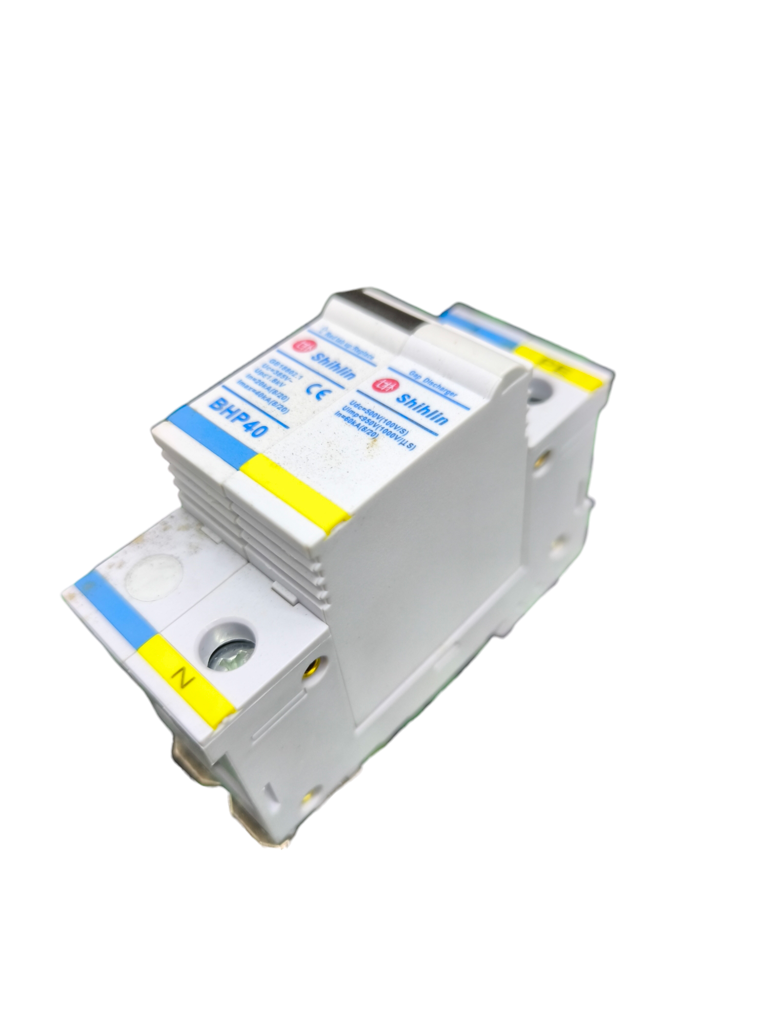 Shihlin Surge Protective Device 385V SPD for uninterrupted power supply protection white compact design